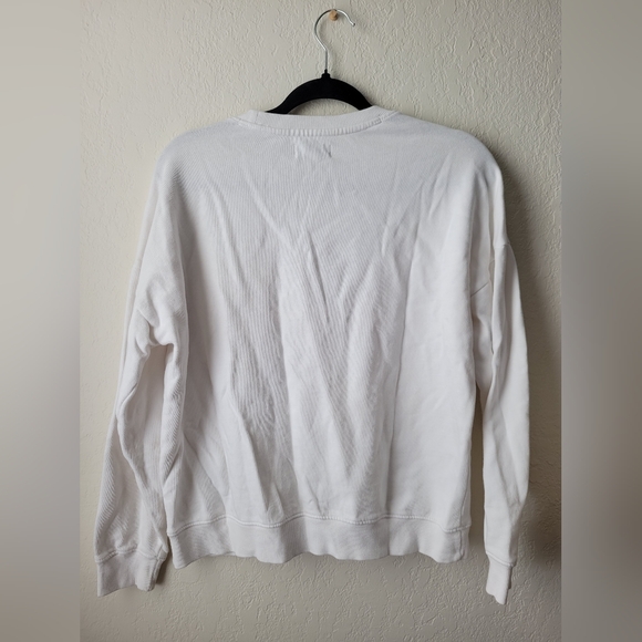 Lucky Brand applique Rodeo Queen light sweater | size s - Picture 6 of 7